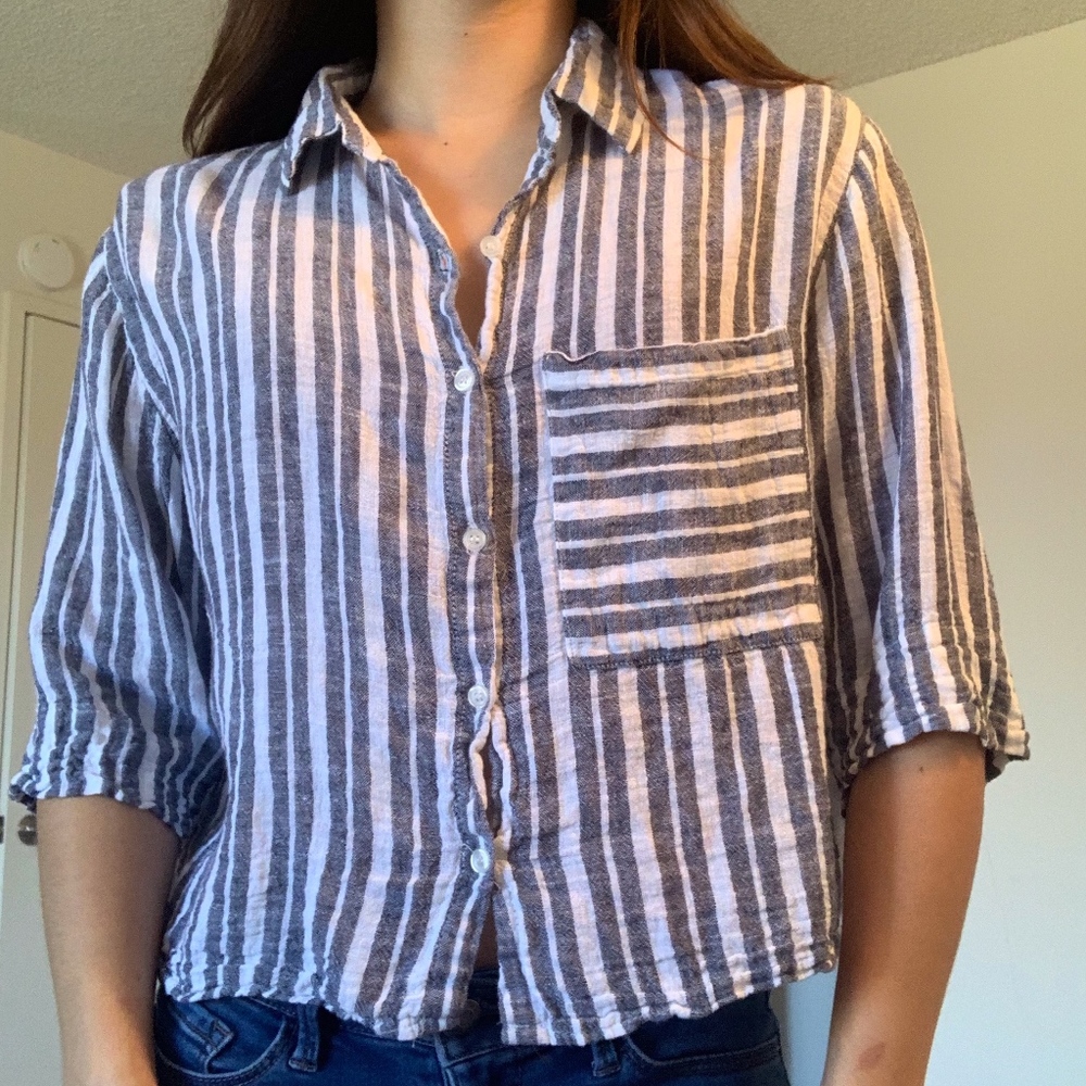 Oversized Flowy Shirt